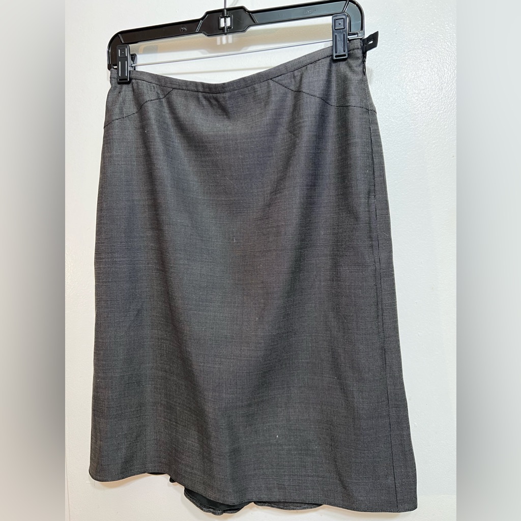 Armani Made In Italy Black And White Skirt